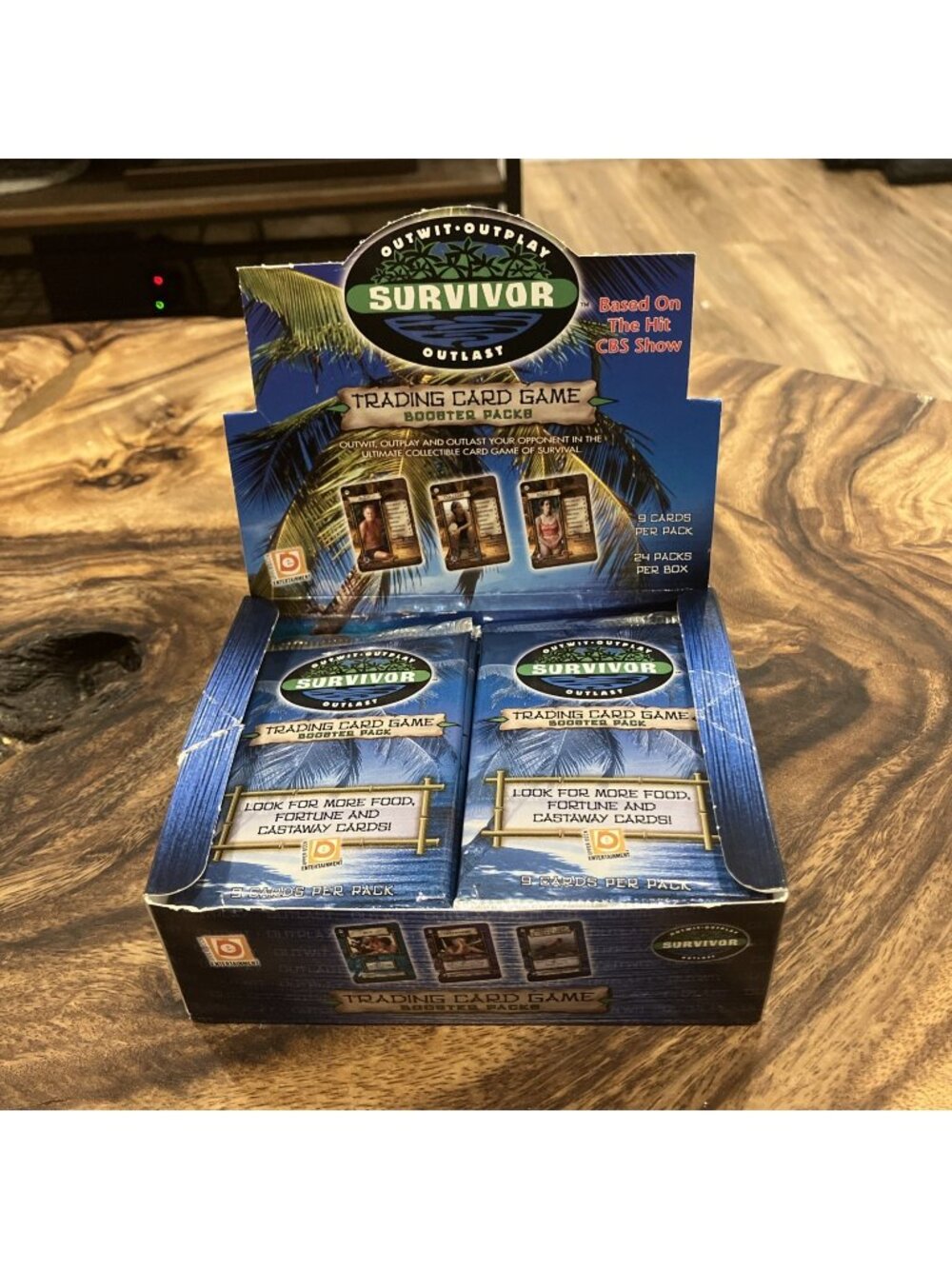 Survivor: Borneo Upper Deck Trading Card Booster Packs ( 23 Packs )